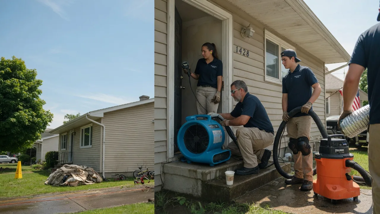 Water Damage Restoration in Adamsville, PA near me